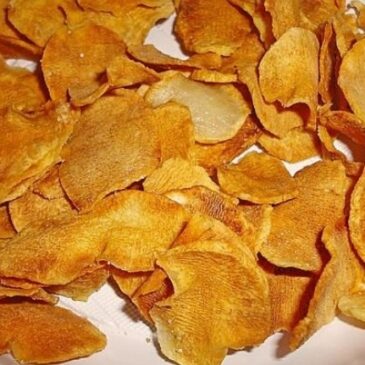 Topinambur-Chips