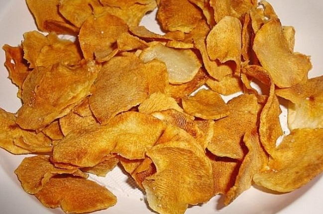 Topinambur-Chips