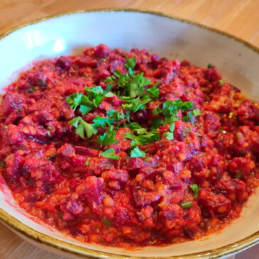 Linsen-Salat mit Roter Bete