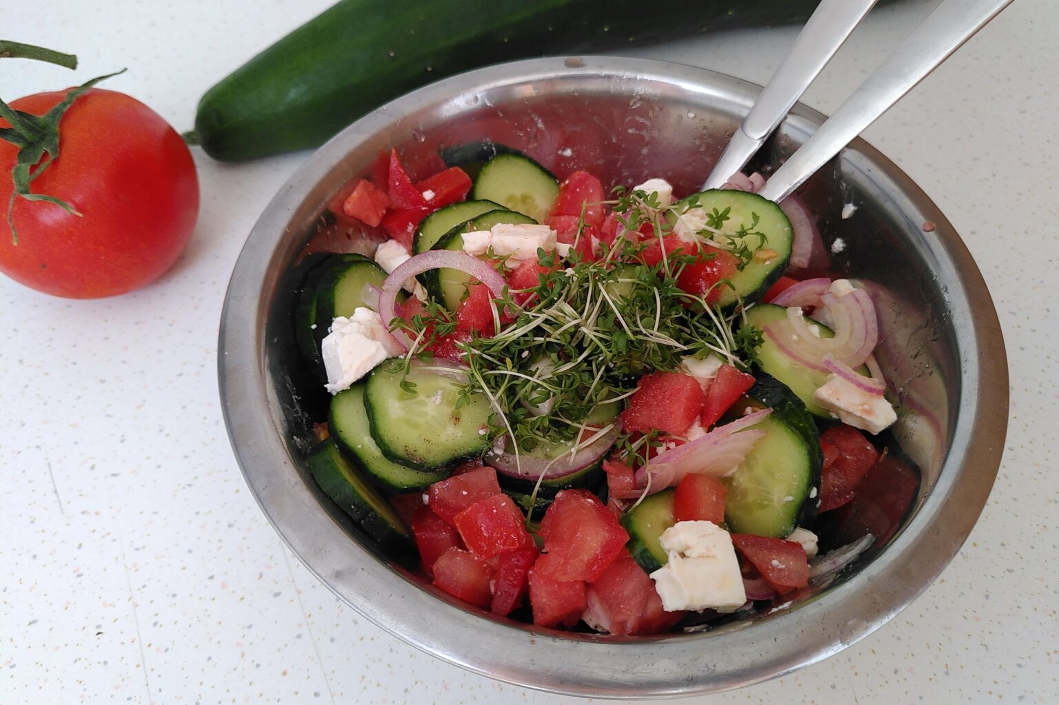 Melonensalat mit Gurke – Solawi Lenzwald e.V.