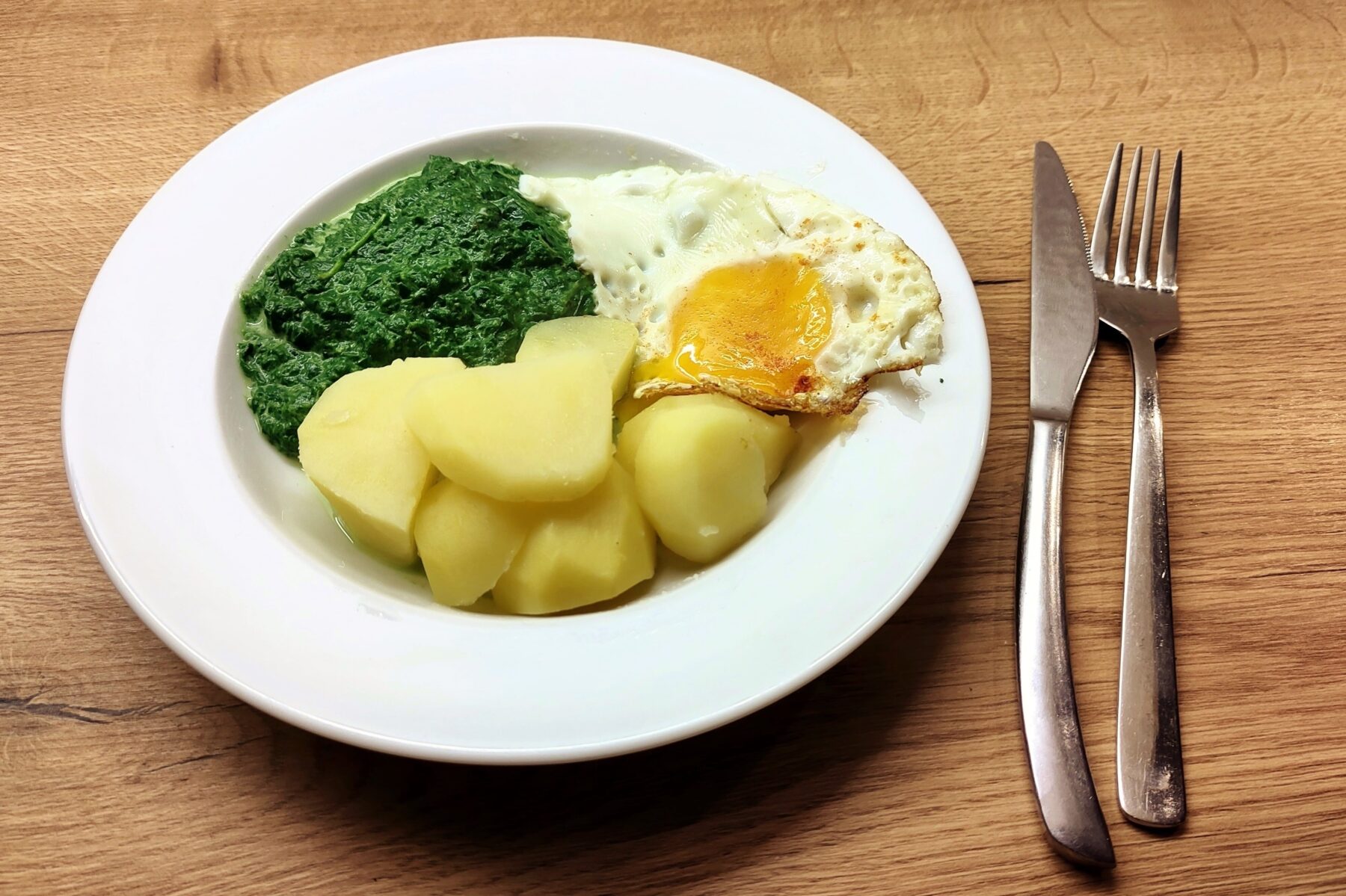 Rezeptidee Rahmspinat