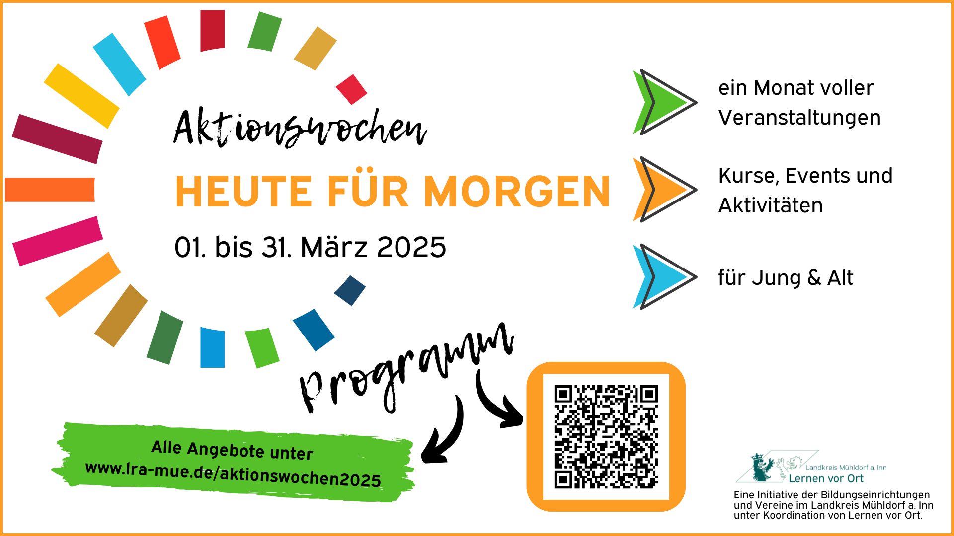 Aktionswochen "Heute für Morgen"