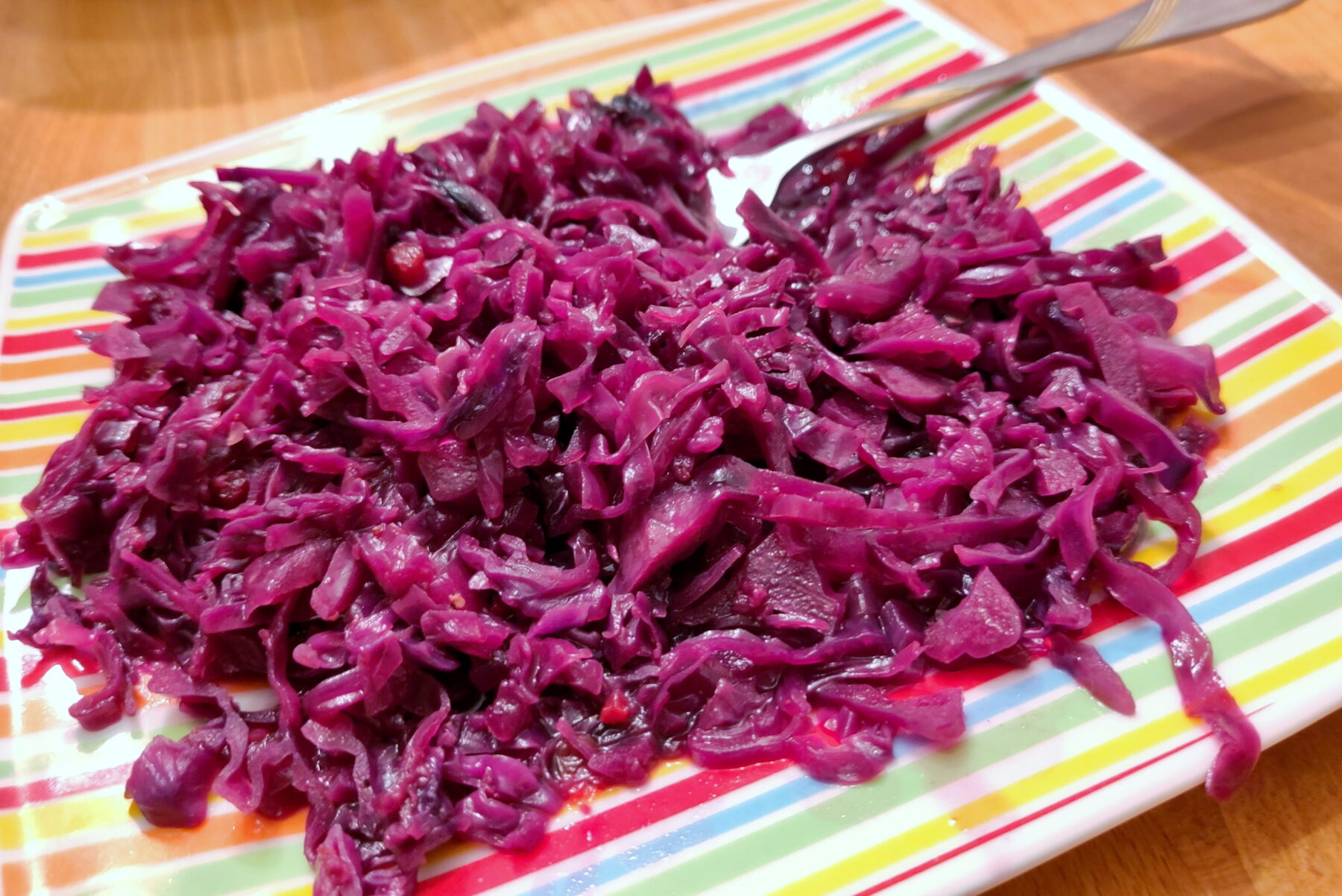 Blaukraut mit Preiselbeeren